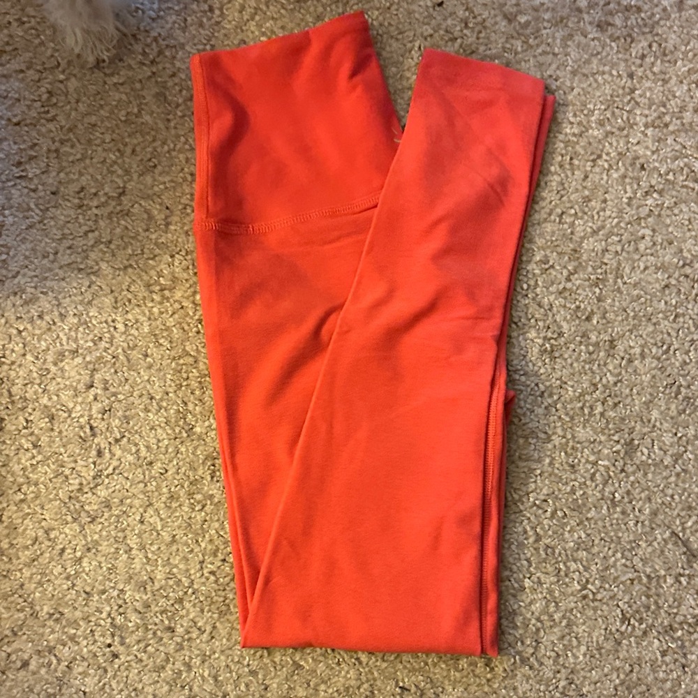 Vibrant Beyond Yoga Vibrant Coral Leggings
